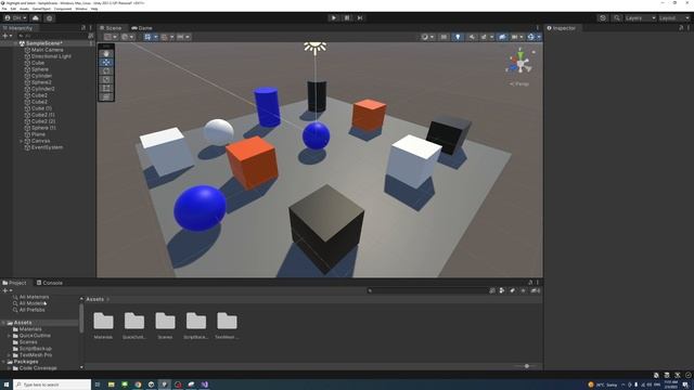 Selection and Transform Gizmo at Runtime in Unity смотреть онлайн