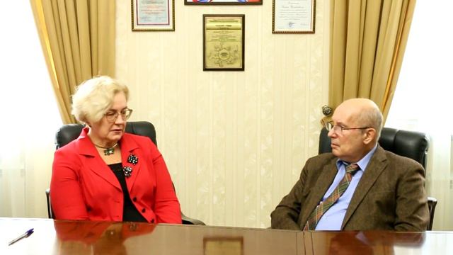 Встреча ректора с Прозоровой Галиной Гаральдовной профессором кафедры терапевтических дисциплин ИДП смотреть онлайн