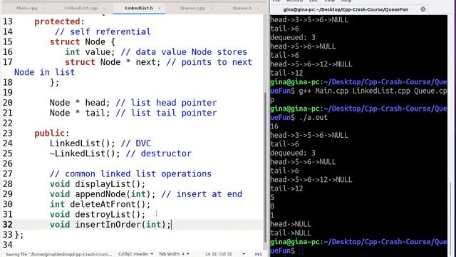 What is a Priority Queue and How to Implement one using a Singly Linked List смотреть онлайн