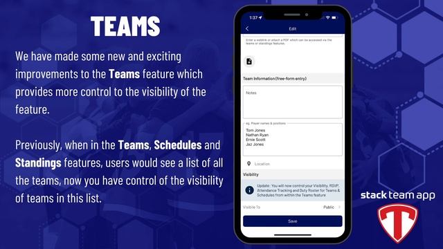 Enhanced Teams & Schedules Functionality смотреть онлайн