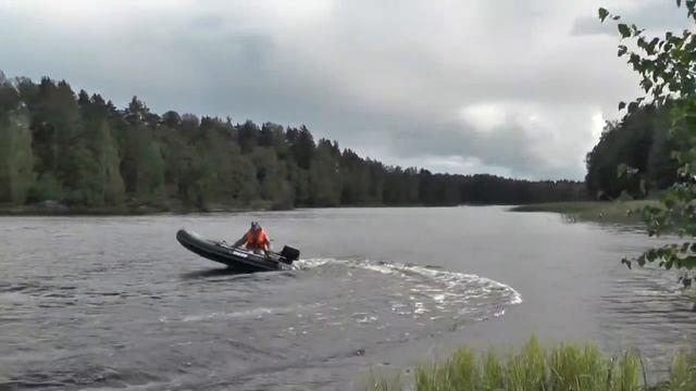 Обзор надувной лодки JORER 320 с мотором