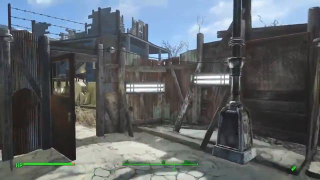 Fallout 4 Settlement Build- Jamaica Plain Safehouse! смотреть онлайн
