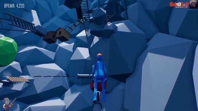 Стрим игры Climb With Wheelbarrow (Вид "Между ног") смотреть онлайн
