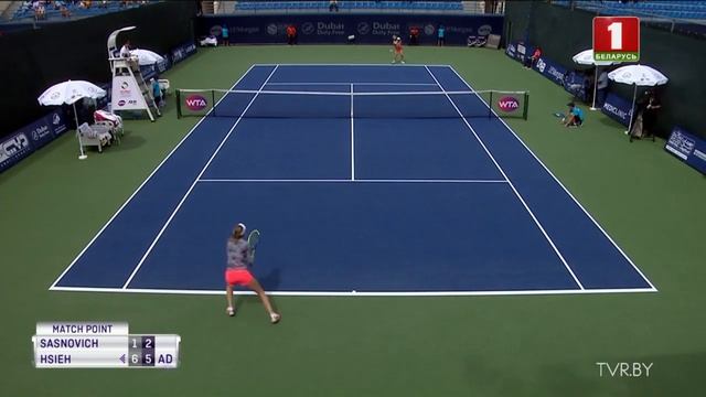 Арина Соболенко вышла в 1/8 финала турнира в Дубае смотреть онлайн