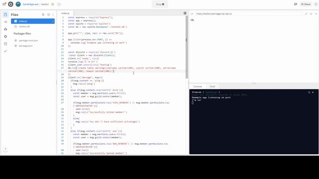 Discord Bot Tutorial #2: Basic Activity, Ban, Database, and Warn смотреть онлайн