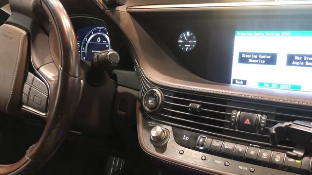 LS500&LS350 reset Rear Camera Detection(RCD) warning light no DTC смотреть онлайн