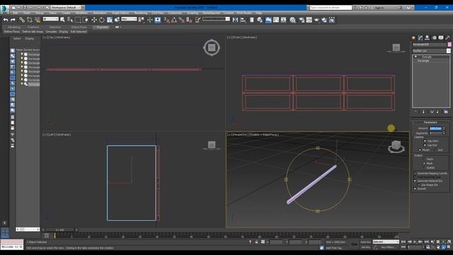 Моделирование тумбы под телевизор в 3DS Max 2016. Гостиная (Урок №2) смотреть онлайн