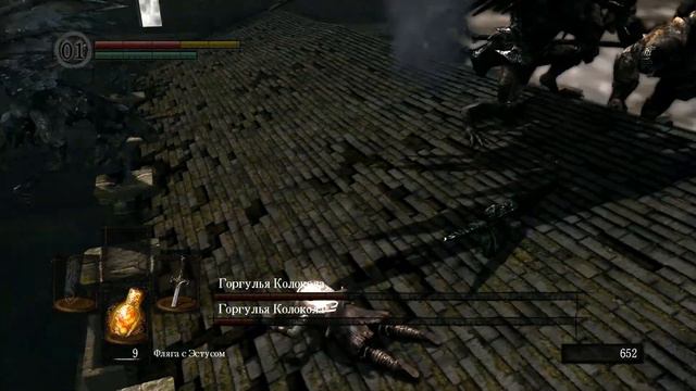 Dark Souls - Гаргульи Колокола (Bell Gargoyles) [Gargoyle Tail Axe] смотреть онлайн