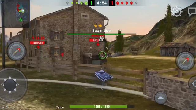 ПЕРВЫЙ РАЗ В ЖИЗНИ ИГРАЮ В World of Tanks Blitz | ОТКРЫЛ АНГАР | смотреть онлайн