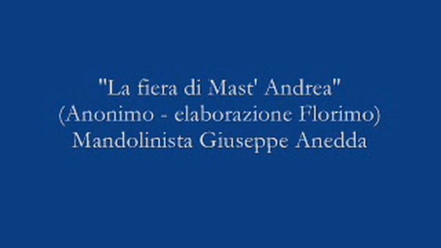 La fiera di Mast' Andrea - Mandolinista Giuseppe Anedda смотреть онлайн