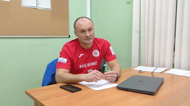 Интервью с Сергеем Симоненко, главным тренером футбольного клуба "Северо-Запад" смотреть онлайн