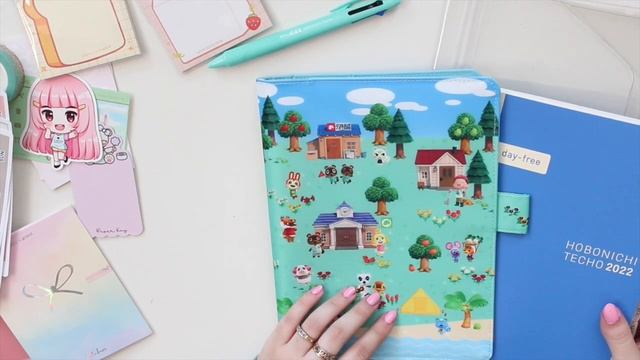 2022 Hobonichi A5 Day Free Planner Setup And Flipthrough | Bullet Journal | Ana Jolene Printables