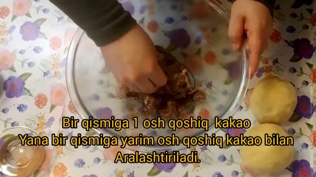 #Печенье #тайорлаш #кулай #ва #осон #усулда Pechene Uch Xil Rangli Tayyorlash Qulay Va Oson Usulda.