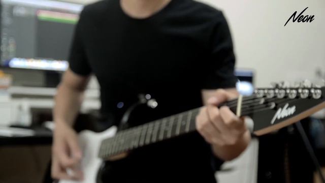 Neon Electric Guitar Demo - 01 смотреть онлайн