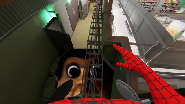 Can we ESCAPE OBUNGA as Spiderman? (Bonelab VR Mods Fusion) смотреть онлайн