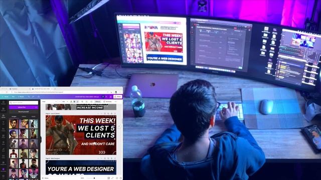 Watch me Work - Overhead Camera - Epic Music - Saturday 10th Dec - Websites #Wordpress смотреть онлайн
