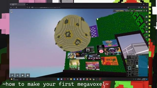 how to make your first megavoxel смотреть онлайн