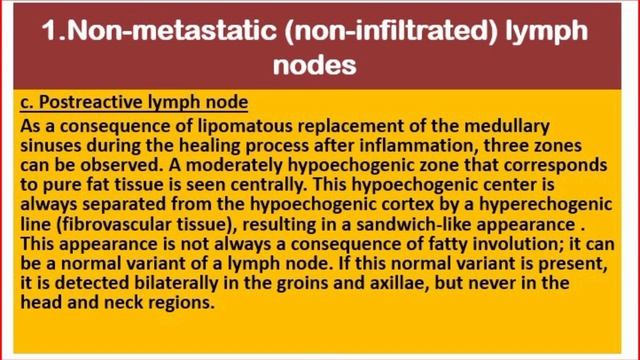Ultrasound characteristics of infiltrated,non infiltrated lymph nodes смотреть онлайн