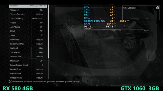 RX 580 4Gb vs GTX 1060 3Gb Сравнение видеокарт в играх #VERSUS смотреть онлайн