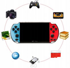 X7s портативная игровая приставка из китая