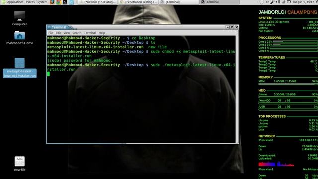 install metasploit on linux mint / ubuntu ^_^ смотреть онлайн