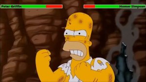 Питер Гриффин против Гомер Симпсон 2