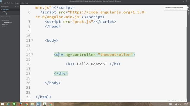 12 Functions and Strings AngularJs in Hindi смотреть онлайн