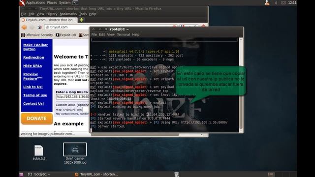 Kali Linux, Reverse Tcp in java Pluging (Ataque Real) (by D4Ny) смотреть онлайн