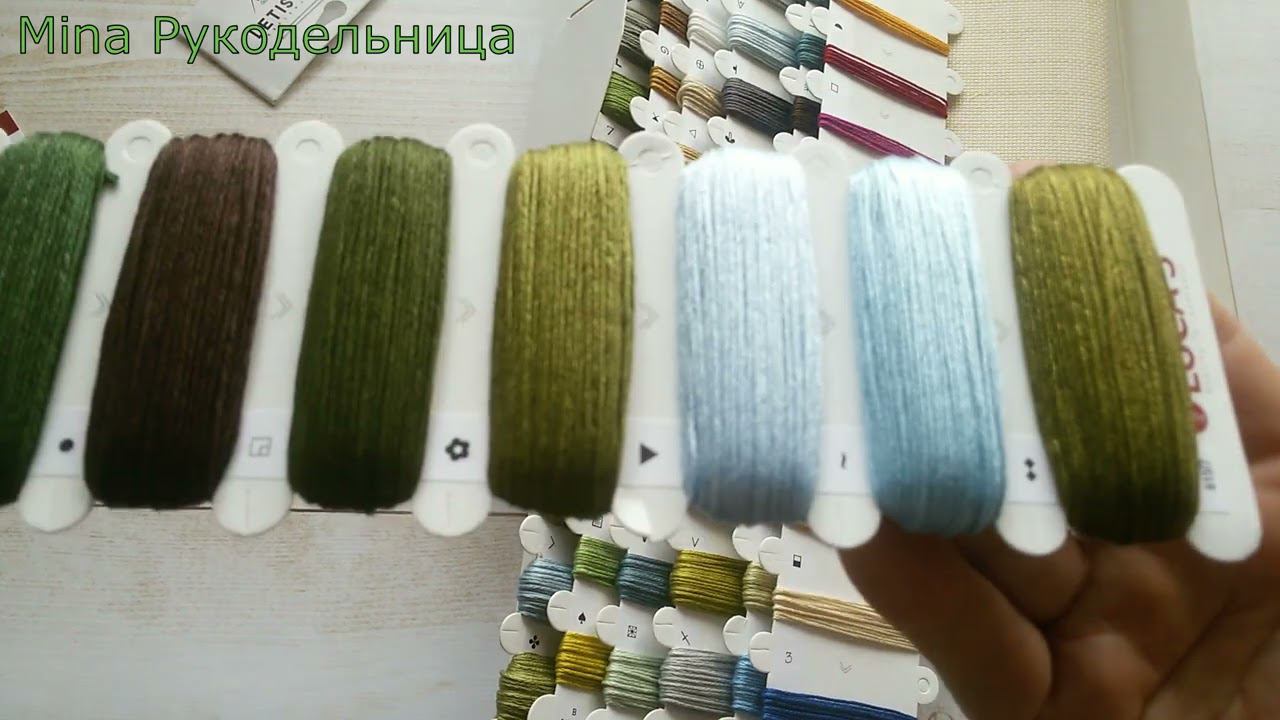 #мирвышивки /Лука-с "Зачарованный коттедж" Обзор и первые крестики. смотреть онлайн