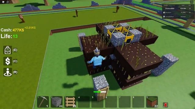 The BEST Wheat Farm!! | Block Tycoon ROBLOX смотреть онлайн