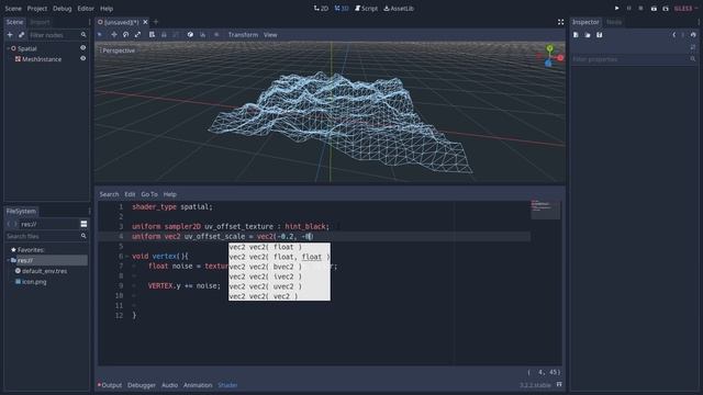 Create an Animated 3D Flag Shader in Godot смотреть онлайн