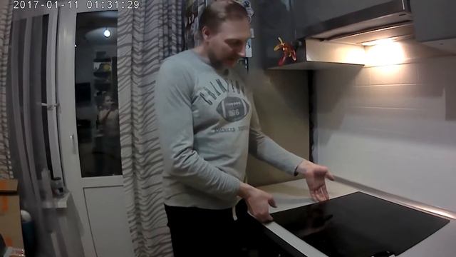 замена стекла на стеклокерамической панели часть 1 смотреть онлайн