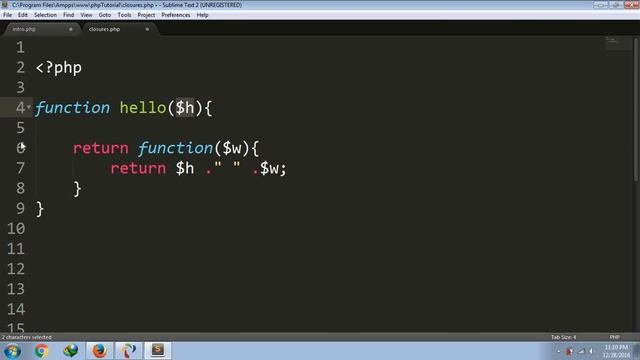 PHP Closures in Hindi смотреть онлайн