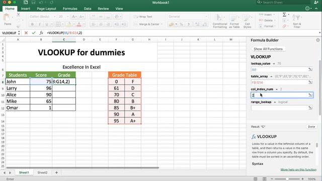 VLOOKUP for dummies (2018) смотреть онлайн