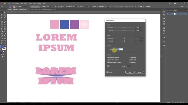 Как закрутить текст в Иллюстраторе | Уроки Иллюстратора смотреть онлайн