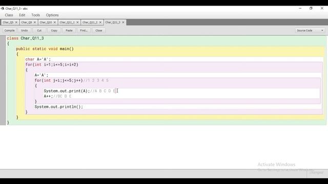 #11.3 Library Classes: Java Pattern [ ABCDE ABC A ] || ICSE 10th Computer Application смотреть онлайн