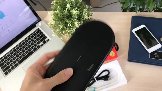 Беспроводное зарядное устройство Hoco CW23 2 в 1 Dual Power смотреть онлайн