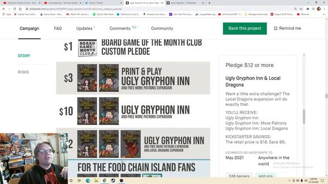 Kickstarter Critique #41: Ugly Gryphon Inn смотреть онлайн