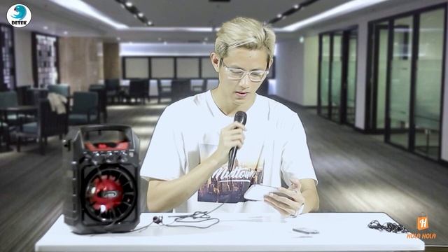Loa Bluetooth Karaoke Hoco DS02 tặng kèm 1 micro - Hao Zhang смотреть онлайн