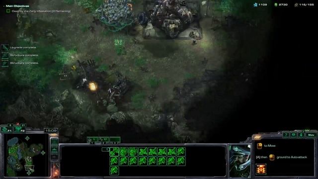 StarCraft II: Wings of Liberty Walkthrough No commentaryIn Safe Haven/Haven's Fall - Brutal смотреть онлайн
