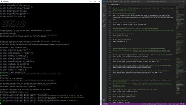 Maintenance of GitLab on a Raspberry Pi 4 - OLED Status Display, passiv Cooling, GitLab Update смотреть онлайн
