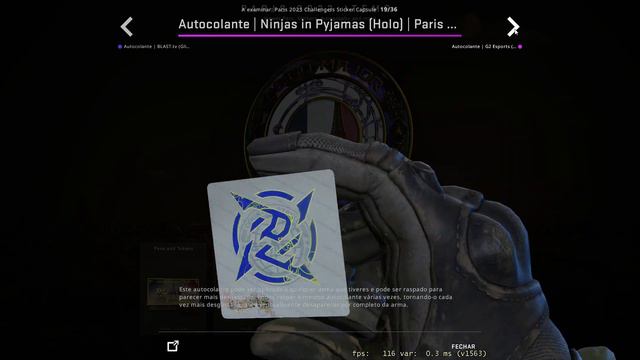 CS:GO MAJOR PARIS 2023 - ALL TEAM STICKERS SHOWCASE смотреть онлайн