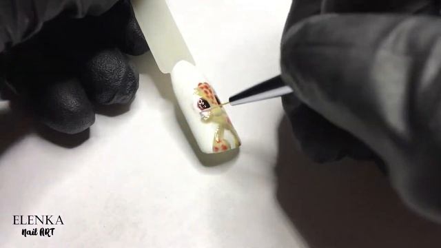 Рисуем милую черепашку Прыска на ногтях | Маникюр В поисках Немо | Дизайн ногтей #45 смотреть онлайн