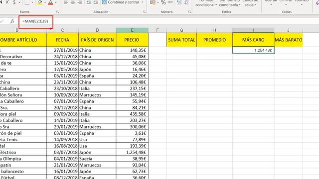Curso Excel 2019. Funciones II. Vídeo 9 смотреть онлайн