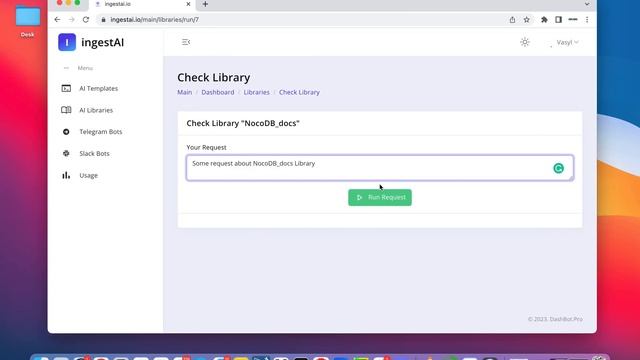 ChatGPT like bot on Telegram in 2 minutes with IngestAI смотреть онлайн