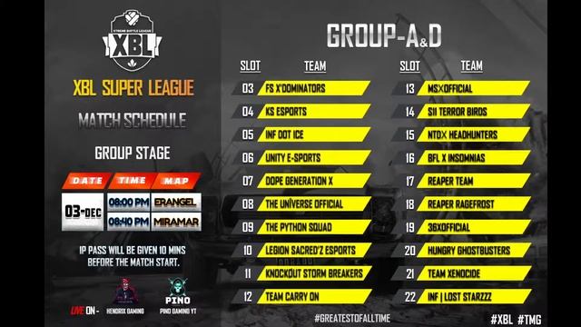 XBL SUPER LEAGUE DAY 3 смотреть онлайн