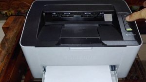 Samsung Xpress m2020 Prueba de impresión