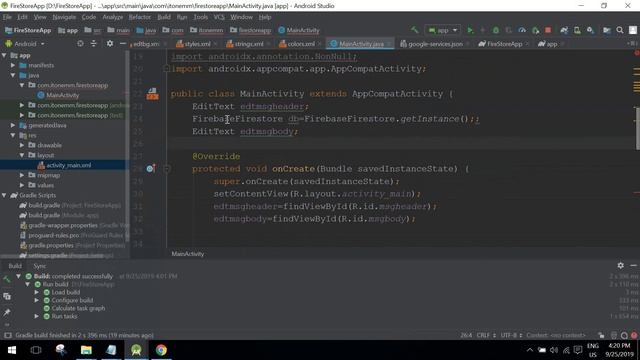 Retrieve Data From FireStore смотреть онлайн