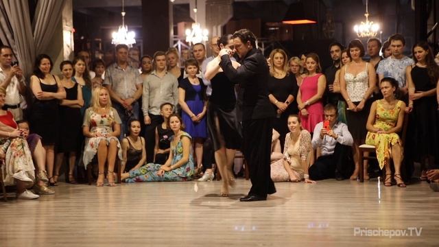 Sergey Sokhnenko & Elena Sergienko, 1-4, Moscow, Russia, in milonga "Planetango" 28.07.2017 смотреть онлайн