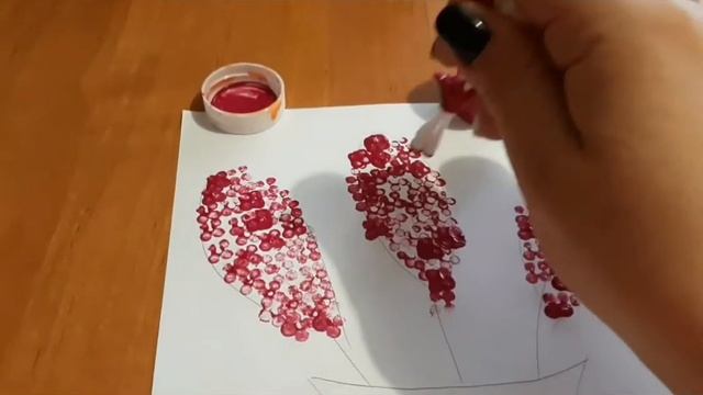 Рисование "Сирень" смотреть онлайн